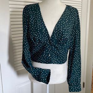 re-named | Crop Blouse